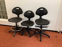 Bureaustoelen (3x) - afbeelding 1 van  4