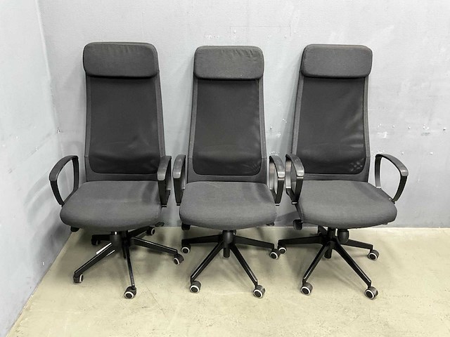 Bureaustoelen (3x) - afbeelding 2 van  5