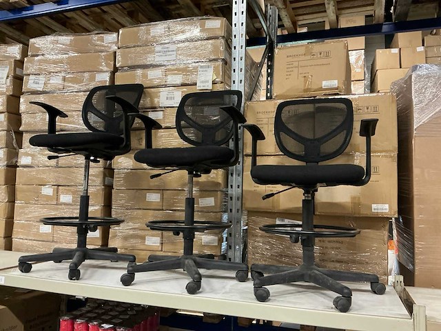 Bureaustoelen (3x) - afbeelding 1 van  4
