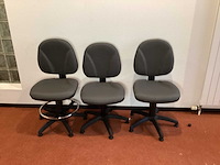 Bureaustoelen (3x) - afbeelding 1 van  2