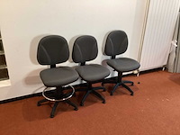 Bureaustoelen (3x) - afbeelding 2 van  2