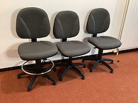 Bureaustoelen (3x) - afbeelding 4 van  5