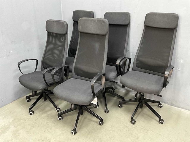 Bureaustoelen (5x) - afbeelding 1 van  8