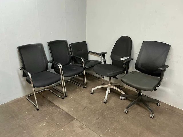 Bureaustoelen & vergaderstoelen (5x) - afbeelding 9 van  16