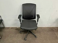Bureautafel 160x80x80 cm met bureaustoelen & vergaderstoelen (7x) - afbeelding 17 van  17