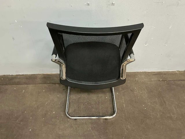 Bureautafel 160x80x80 cm met bureaustoelen & vergaderstoelen (7x) - afbeelding 8 van  17