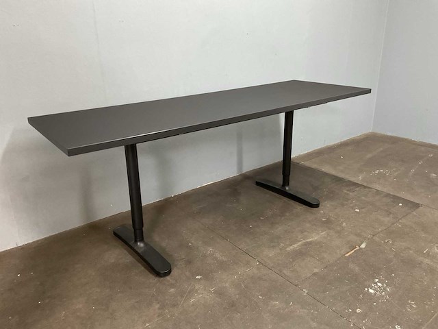 Bureautafel 186x63x74 cm - afbeelding 1 van  2