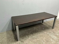 Bureautafel 200x90x73 cm (2x) - afbeelding 3 van  9