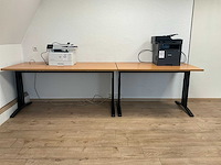 Bureautafel (2x) - afbeelding 1 van  10