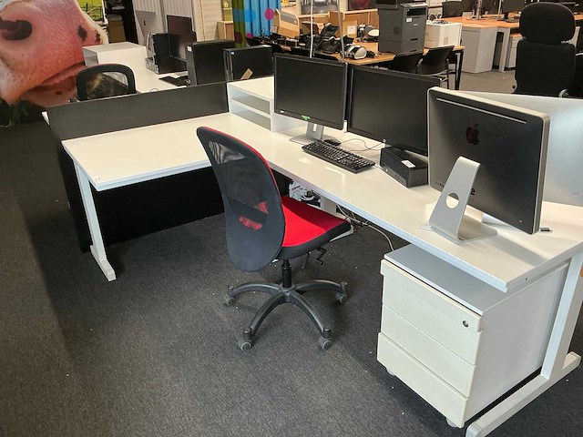 Bureautafel (2x) - afbeelding 1 van  7
