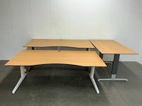 Bureautafel (3x) - afbeelding 1 van  4