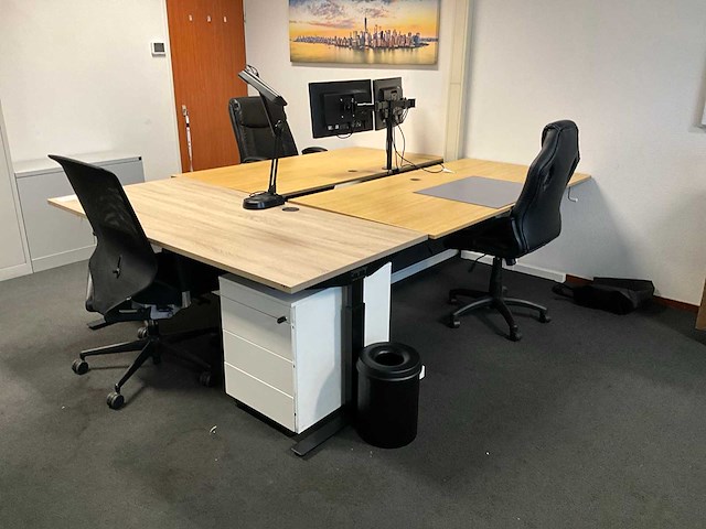 Bureautafel (3x) - afbeelding 1 van  5