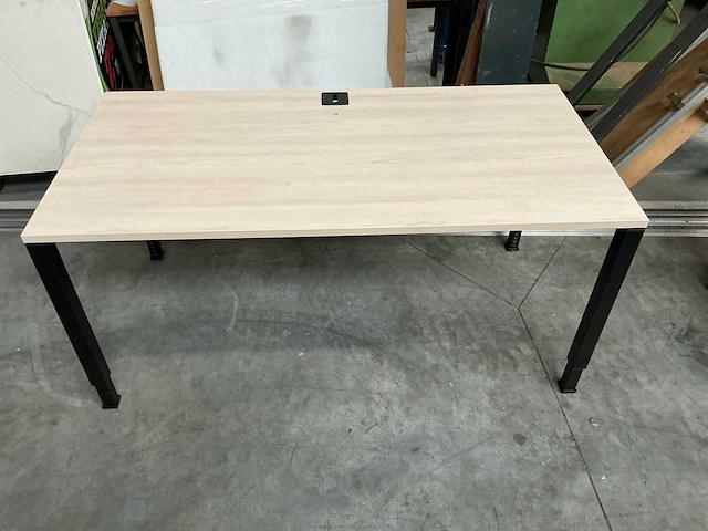 Bureautafel (4x) met 4 bureaustoelen - afbeelding 2 van  8