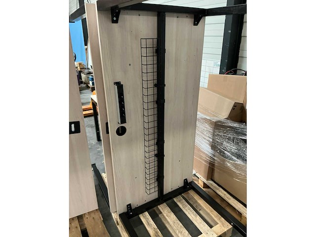 Bureautafel (4x) met 4 bureaustoelen - afbeelding 5 van  8