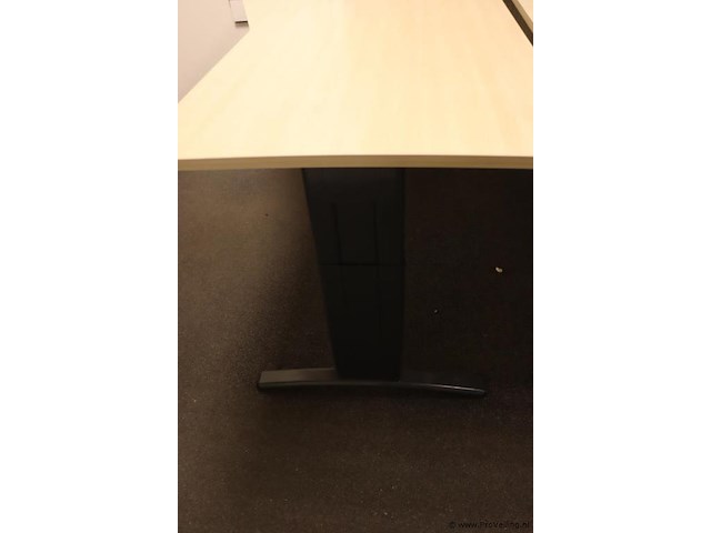Bureautafel | in hoogte verstelbaar | 180x80-100x63cm - afbeelding 2 van  4
