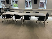 Bureautafel met 10 stoelen - afbeelding 2 van  4