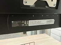 Bureautafel met 2 hp schermen aan beugel - afbeelding 2 van  11