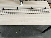 Bureautafel met 2 hp schermen aan beugel - afbeelding 7 van  11