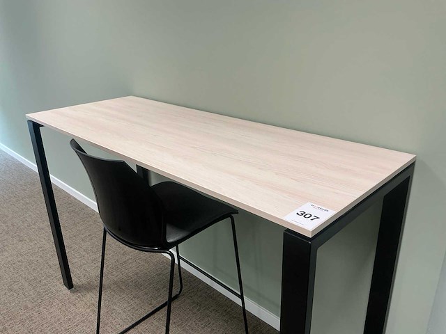 Bureautafel met kruk - afbeelding 2 van  8