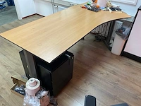Bureautafel met ladenblok - afbeelding 1 van  3
