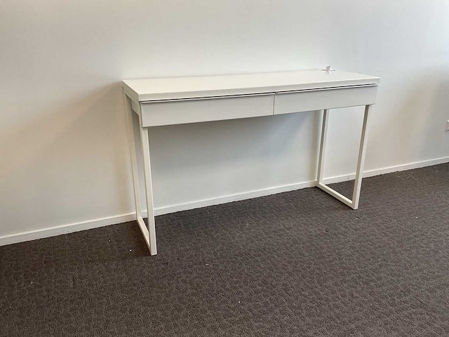 Bureautafel met lades 40x120x75 cm - afbeelding 3 van  4