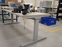 Bureautafel met sta-zit bureau - afbeelding 3 van  7