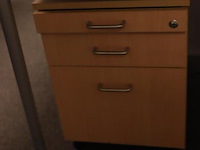 Bureautafels - 2 stuks| in hoogte verstelbaar | 160x80-120x74cm | incl. ladekast - afbeelding 5 van  8