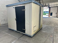 Bureel container op heftruck slede - afbeelding 5 van  10
