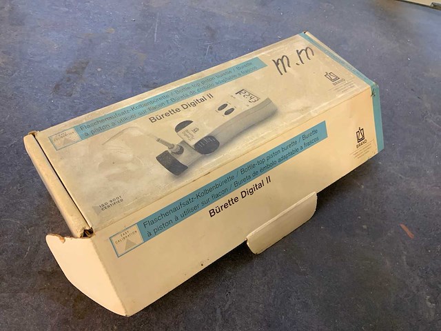 Bürette digital ii 50 ml buret - afbeelding 2 van  11