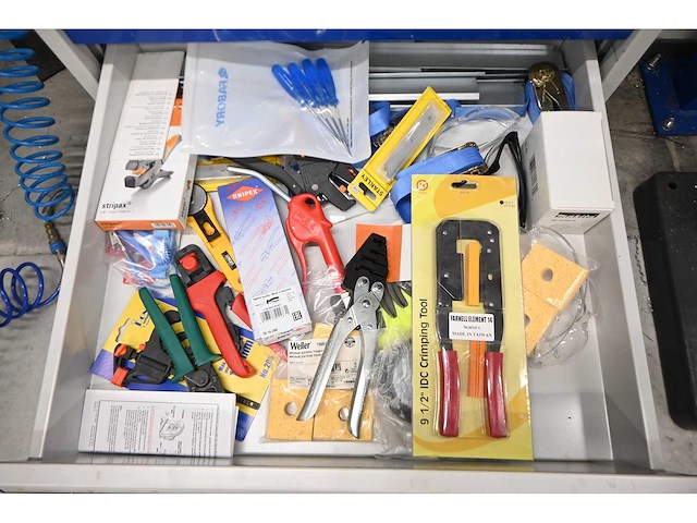 Burg - 8-delige draaibank onderdelen materialenkast - afbeelding 2 van  12