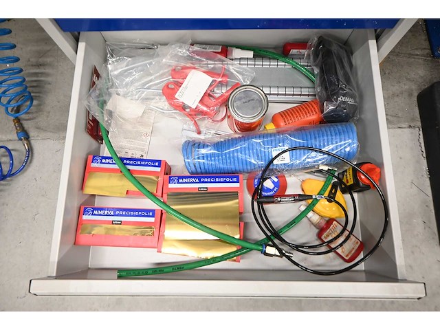 Burg - 8-delige draaibank onderdelen materialenkast - afbeelding 3 van  12