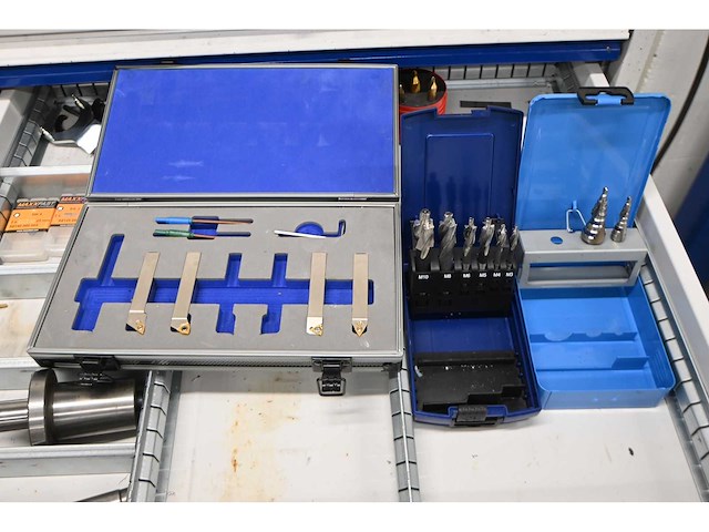 Burg - 8-delige draaibank onderdelen materialenkast - afbeelding 8 van  12