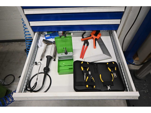 Burg - 8-delige draaibank onderdelen materialenkast - afbeelding 10 van  12