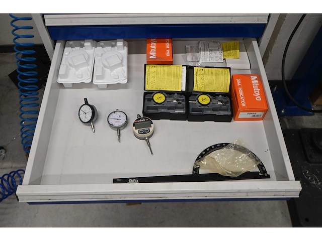 Burg - 8-delige draaibank onderdelen materialenkast - afbeelding 11 van  12