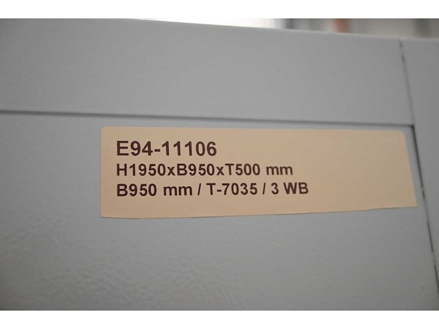 Burg chemicaliënkast - afbeelding 6 van  7