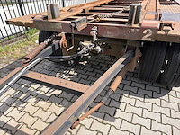 Burg containerchassis / wissellaadbak trailer, voorzien van rockinger gnz 27 d125 koppelsysteem, tandem uitvoering, nederlands kenteken wp-68-tj - afbeelding 3 van  7