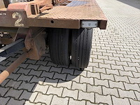 Burg containerchassis / wissellaadbak trailer, voorzien van rockinger gnz 27 d125 koppelsysteem, tandem uitvoering, nederlands kenteken wp-68-tj - afbeelding 4 van  7