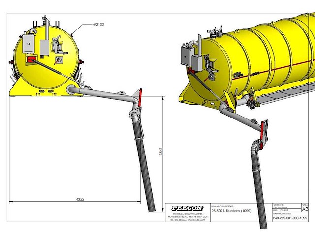 Burg – opbouw tanktrailer - 26.500 liter met hydraulische achterwand - afbeelding 62 van  72