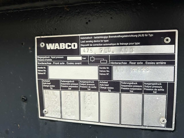 Burg – opbouw tanktrailer - 26.500 liter met hydraulische achterwand - afbeelding 68 van  72