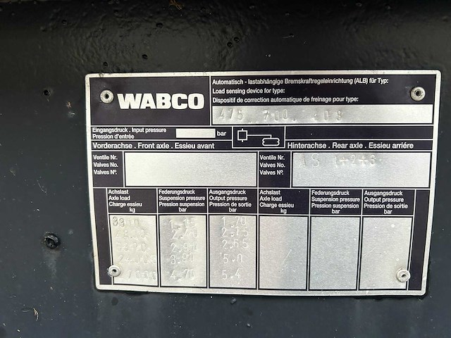 Burg – opbouw tanktrailer - 26.500 liter met hydraulische achterwand - afbeelding 70 van  72