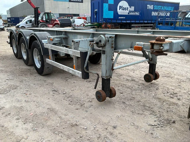 Burg oplegger trailer / containerchassis - afbeelding 6 van  11
