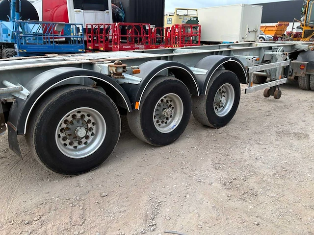 Burg oplegger trailer / containerchassis - afbeelding 9 van  11