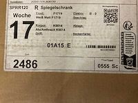 Burgbad sys 30 120cm sprr120 3-deurs spiegelkast met led verlichting - afbeelding 3 van  4