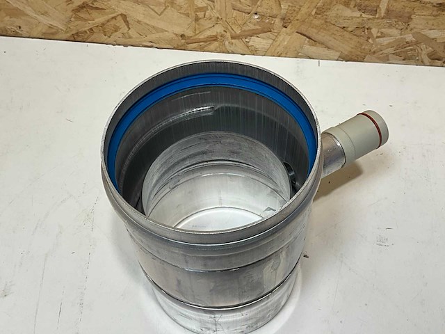 Burgerhout condensafvoer alu-fix hor./vert. al 130mm cond.aansl. 32mm (4x) - afbeelding 6 van  8