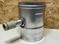 Burgerhout condensafvoer alu-fix hor./vert. al 130mm cond.aansl. 32mm (8x) - afbeelding 2 van  8