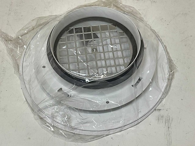 Burgerhout hybalans design ventilatierooster 125mm (6x) - afbeelding 4 van  4