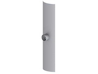 Burgerhout multiflex clv 60/100 40.075.02.21 aluminium afdekplaat met afstandhouder (4x) - afbeelding 1 van  4