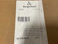 Burgerhout multiflex clv 60/100 40.075.02.21 aluminium afdekplaat met afstandhouder (4x) - afbeelding 3 van  4