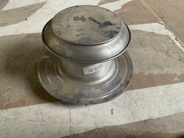 Burgerhout vent-alu 2000 aluminium dakontluchting dubbelwandig - afbeelding 2 van  2