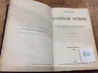 Burgerlijk wetboek 1867. - afbeelding 1 van  3
